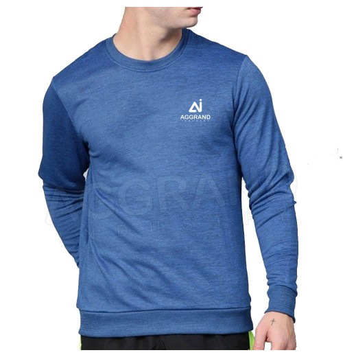 Best Selling Men's Sweatshirts Custom Wholesale XS Size Printed Fleece for Winter