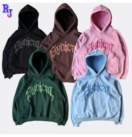 High Quality DIY Custom 3D Puff Printing logo Pullover 100% Cotton Plain DTG Print Men's Sweatshirt Hoodies Cropped Hoodie Men