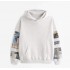 Custom heavy long-sleeved cloth pullover hoodie blank casual hoodie for men