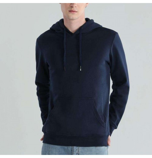 Hot selling high-quality French terry cloth hoodie Custom printed embroidery logo Casual hoodie Men's custom hoodie