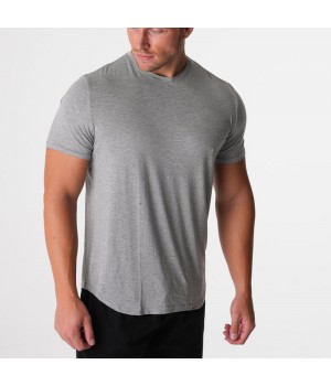 High Quality Custom Fitness T Shirt Quick Dry Compression Wear Workout Sports Gym Tops Clothing For Men