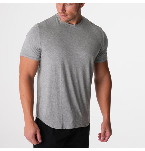 High Quality Custom Fitness T Shirt Quick Dry Compression Wear Workout Sports Gym Tops Clothing For Men