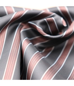 high quality fabric polyester stripe lining fabric for mens suits